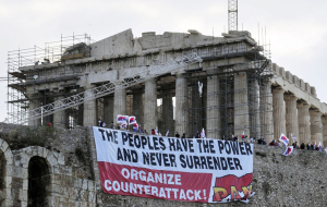 Huelga y Disturbios en Grecia
