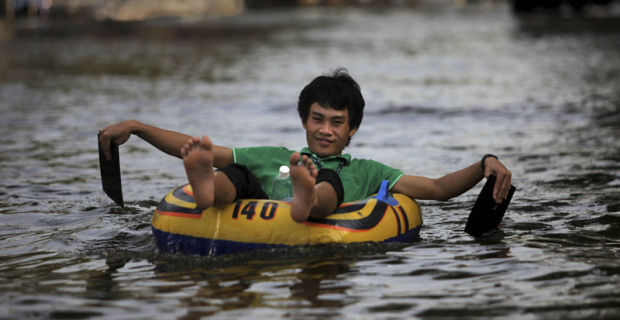 Las inundaciones en Tailandia
