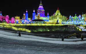 Una ciudad tallada en hielo