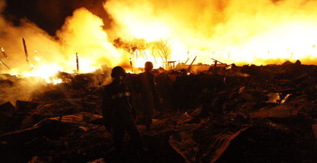 Myanmar: incendio causa una catástrofe