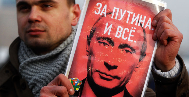 Rusia: marchas en contra y a favor de Putin