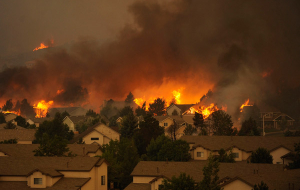 Devastador incendio en Colorado Springs
