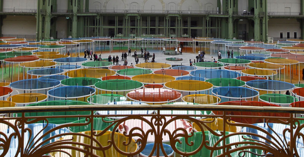 Colorida muestra en el Grand Palais de París