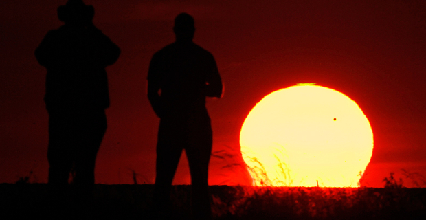 Venus paso entre la Tierra y el Sol